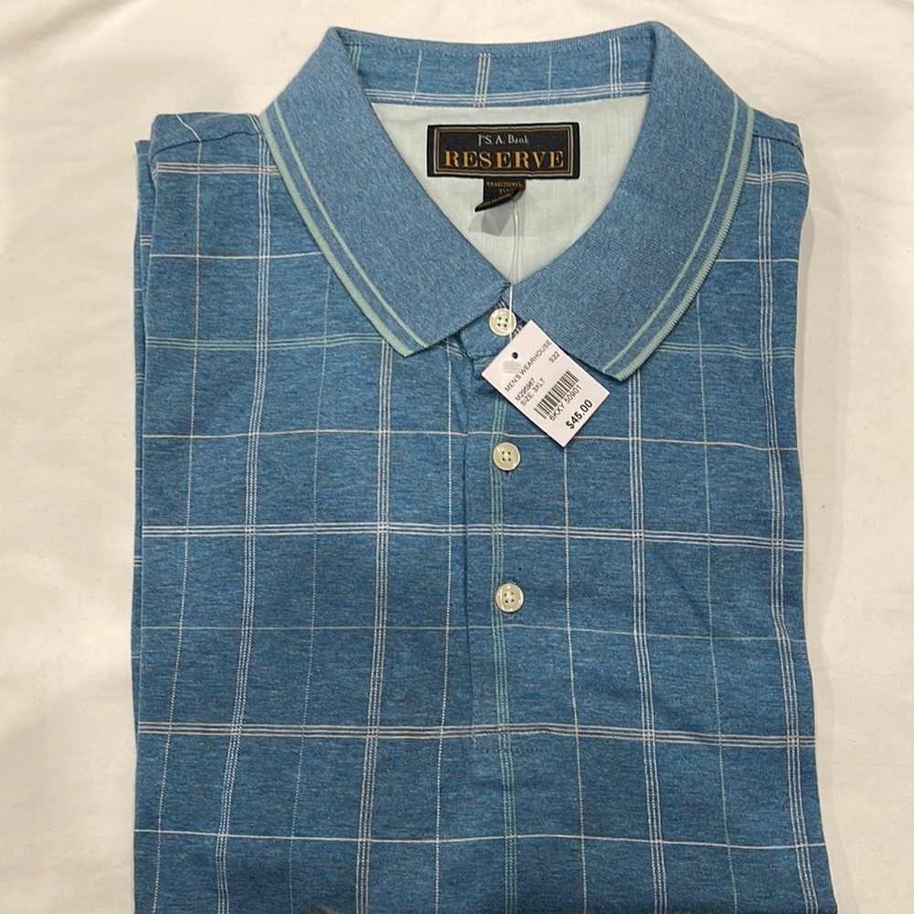 JoS A. Bank Reserve Brand new men’s shirt, 3XLT with tags